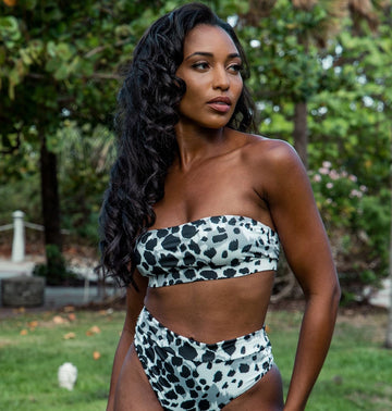 White Leopard Bikini