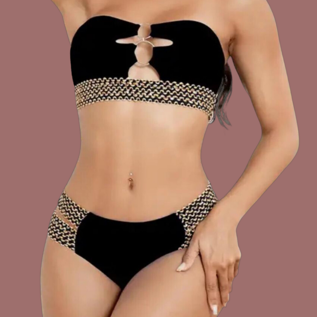 Goddess Strapless Bikini Set